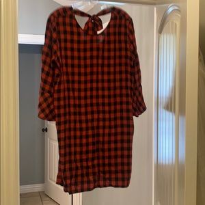 Cloth & Stone Plaid dress